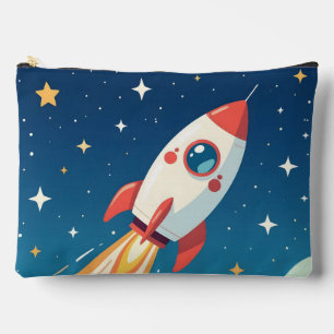 Pochette À Accessoires Jolie fusée spatiale qui décolle