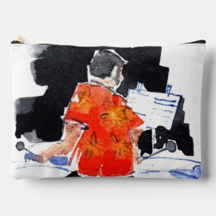 Pochette À Accessoires Joueur de Steel Drums Bass / Artiste Larry Lerew