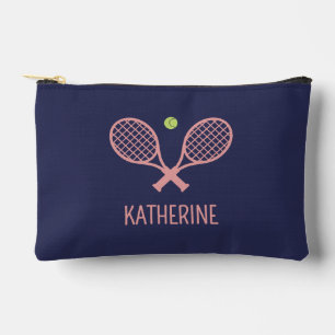 Pochette À Accessoires Joueur de tennis personnalisé Tennis de nom person