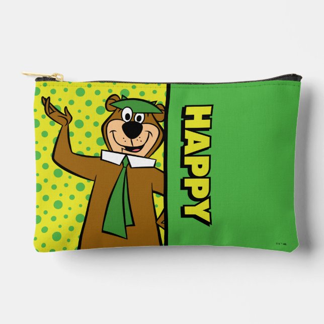 Pochette À Accessoires Joyeux Yogi Bear (Recto)