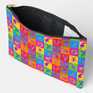 Pochette À Accessoires Jungle Madness 9 Pouces Blocs Cheater Quilt