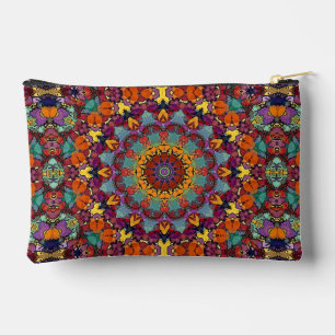 Pochette À Accessoires Kaleidoscope fractal Mandala Art Design-44444