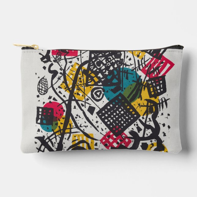 Pochette À Accessoires Kandinsky Small Worlds V Classic Abstrait (Recto)