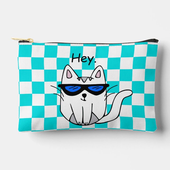 Pochette À Accessoires Kawaii Cat Cat Coque Accessoire Pouch (Recto)