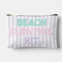 Kit de survie à la plage Cute Pastel & Lavender St