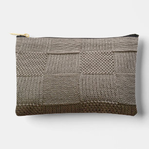 Pochette À Accessoires Knit en patchwork en panier par Shirley Taylor