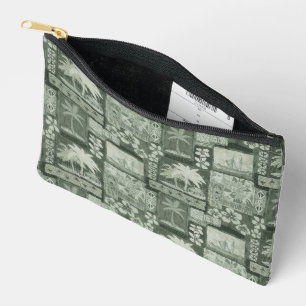Pochette À Accessoires Kona Coast Hawaiian Tapa Ziphed Pouch