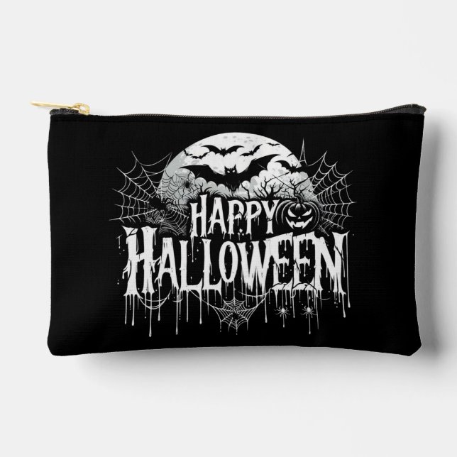 Pochette À Accessoires L'art d'Halloween vintage (Recto)