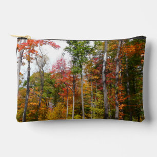 Pochette À Accessoires L'automne dans la forêt Photographie d'automne col