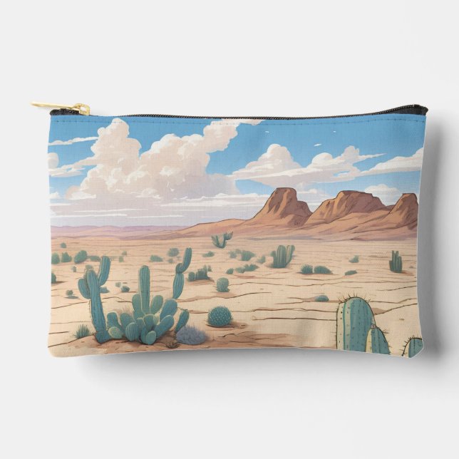 Pochette À Accessoires Le désert (Recto)
