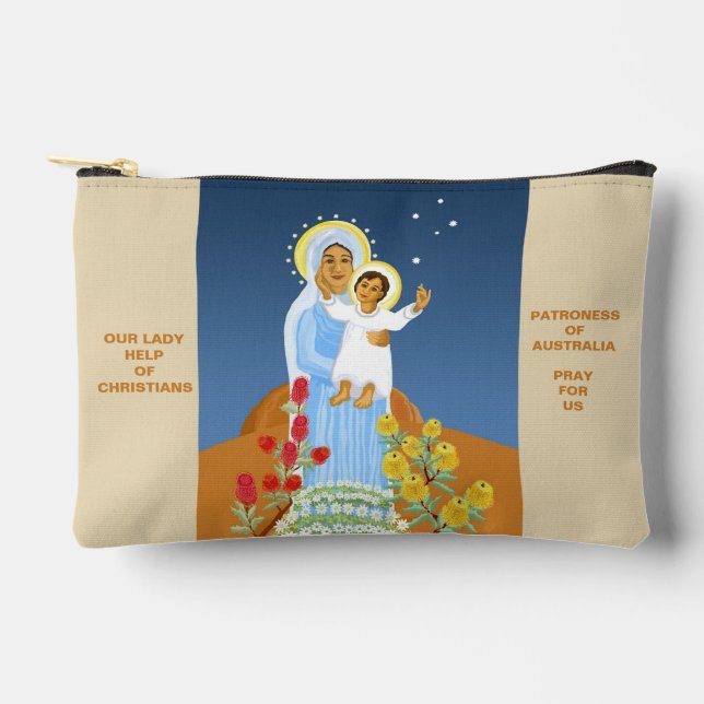 Pochette À Accessoires Le rosaire du livre de prières de Jésus et Marie (Recto)