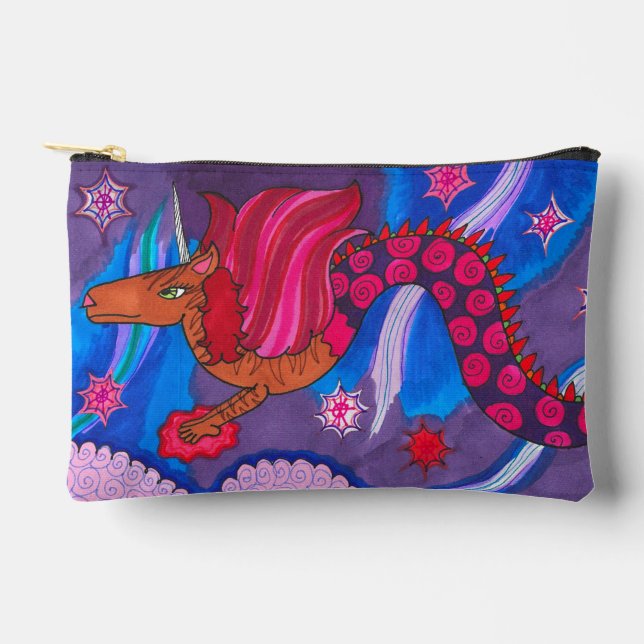Pochette À Accessoires "Le vol de minuit de Mildred" (Recto)
