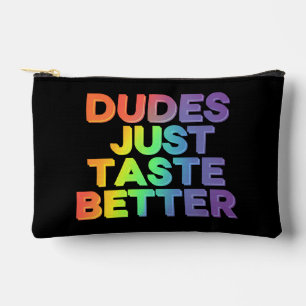 Pochette À Accessoires Les mecs goûtent mieux Gay pride arc-en-ciel LGBTQ
