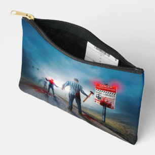 Pochette À Accessoires Les zombies aux yeux lumineux de SlipperyJoe pour