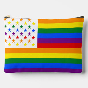 POCHETTE À ACCESSOIRES LGBT USA