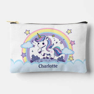 Pochette À Accessoires Magique Pastel Unicorn Personnalisé