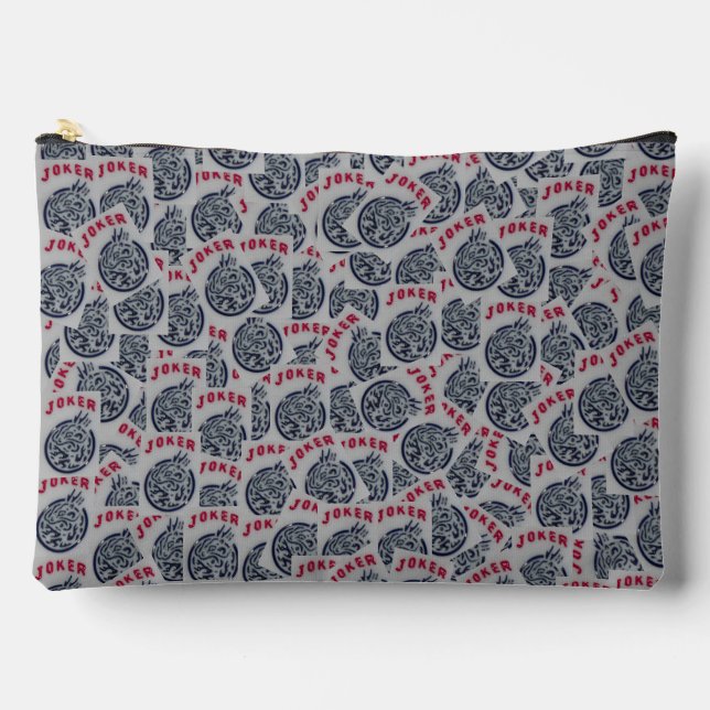 Pochette À Accessoires Mahjong Joker Tile Accessory Pouch (Recto)