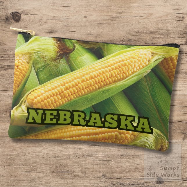Pochette À Accessoires Maïs du Nebraska (Créateur téléchargé)
