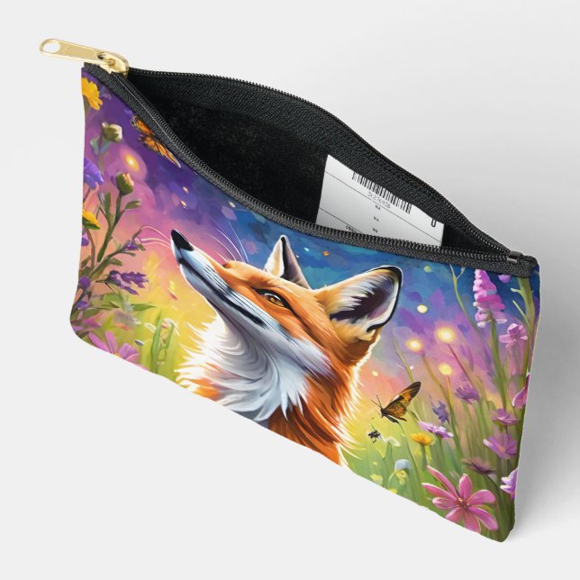 Pochette À Accessoires Majestic Fox (Ouvrir)