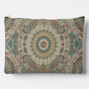 Pochette À Accessoires Mandala Mosaic Poche zippée