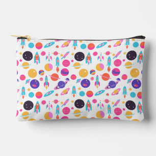 Pochette À Accessoires Maquillage Motif spatial généré par IA