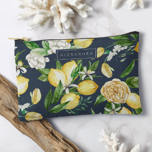 Pochette À Accessoires Marine   Fleur de citron de la côte d'Amalfi Perso