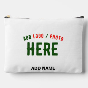 POCHETTE À ACCESSOIRES MARQUE BLANCHE MODERNE ET PERSONNALISABLE VÉRIFIÉE