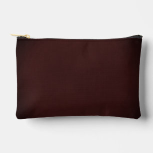 Pochette À Accessoires Marron foncé très sombre moucheté