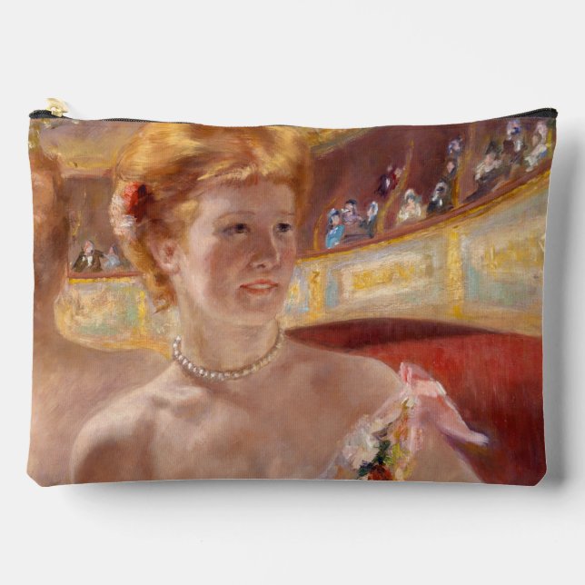 Pochette À Accessoires Mary Cassatt - Femme avec collier de perle dans un (Recto)