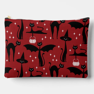 Pochette À Accessoires MCM Halloween robe fantaisie minimaliste Chats rou
