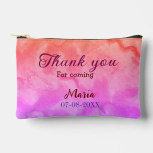Pochette À Accessoires Merci pour la fête d'anniversaire à venir ajouter 