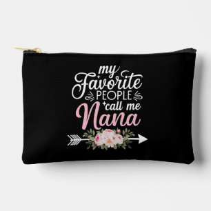 Pochette À Accessoires Mes personnes préférées m'appellent Nana Fête des