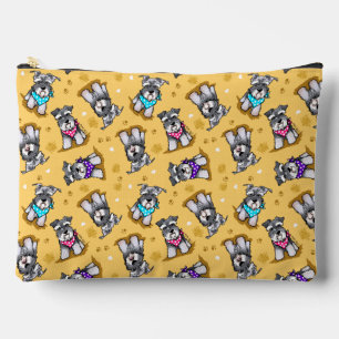 Pochette À Accessoires Mini Schnauzer Sunshine KiniArt