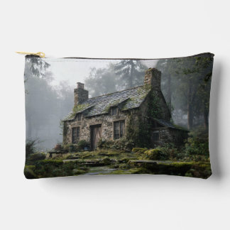 Pochette À Accessoires Misty Stone Cottage Forest Pouch