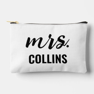 Pochette À Accessoires Mme Makeup Bride Bridesmaid Mariage Fiançailles