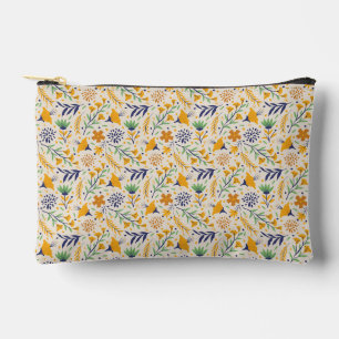 Pochette À Accessoires Modèle floral coloré dessiné à la main-23595