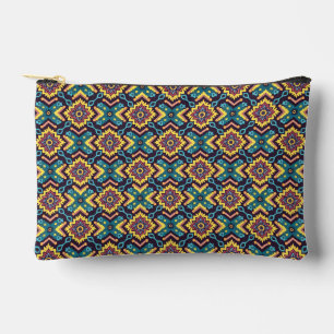 Pochette À Accessoires Modèle floral géométrique Aztec
