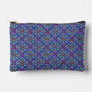Pochette À Accessoires Modèle floral géométrique Boho dynamique