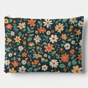 Pochette À Accessoires Modèle floral simple