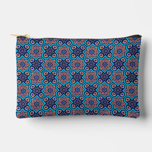 Pochette À Accessoires Modèle géométrique géométrique décoratif (Recto)