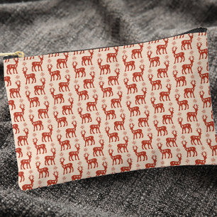 Pochette À Accessoires Moderne Classique Simple Rétro Motif de cerfs