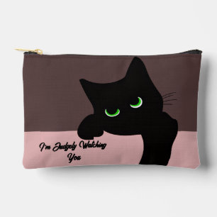 Pochette À Accessoires Monogram Chat Noir à l'affût Tendance
