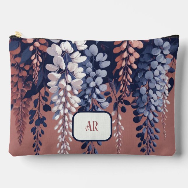 Pochette À Accessoires Monogram Marine Rose Wisteria Élégance (Recto)