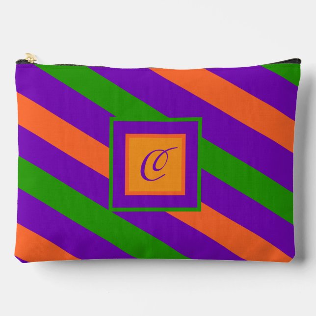 Pochette À Accessoires Monogram Striped Colorful & Vibrant  (Recto)
