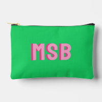 Monogramme Bloc d'Ombre Rose Vert Prépa, Personnal