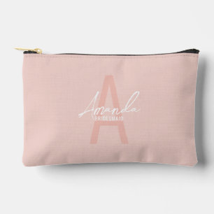 Pochette À Accessoires Monogramme et nom d'une servante d'État moderne pe