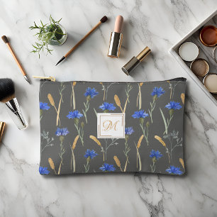 Pochette À Accessoires Monogramme Fleur sauvage gris