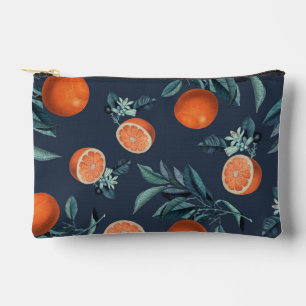 Pochette À Accessoires Motif citron et feuille VI