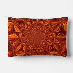 Pochette À Accessoires Motif d'art numérique kaléidoscope rouge-67546