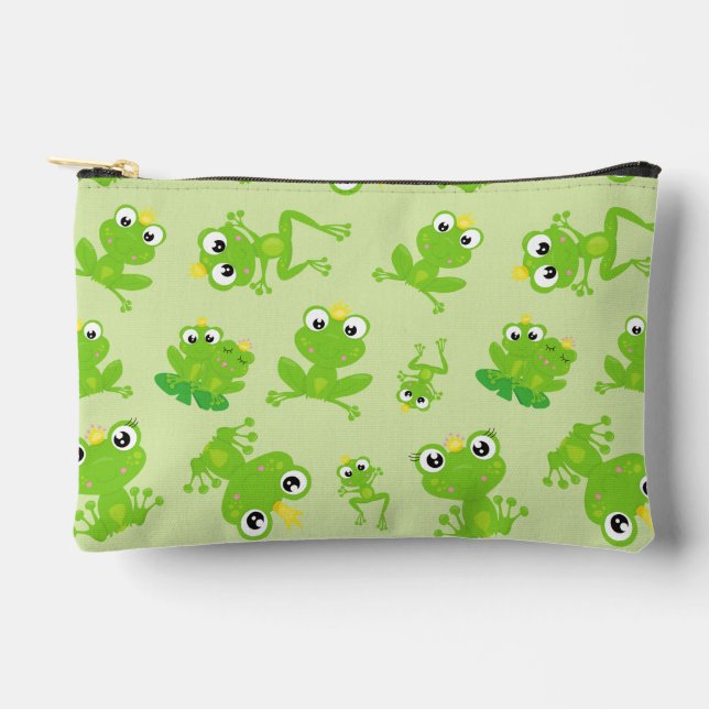 Pochette À Accessoires Motif de grenouille, Grenouilles mignonnes, Grenou (Recto)
